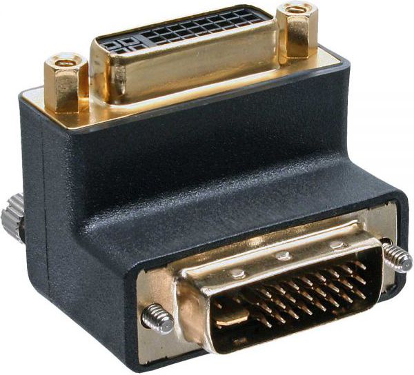 Adapter AV InLine DVI-I - DVI-I czarny (17781W)