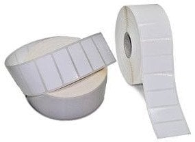 LABEL, POLYETHYLENE, 51X25MM; THERMAL TRANSFER, POLYE 3100T GLOSS, PERMANENT ADHESIVE, 25MM CORE