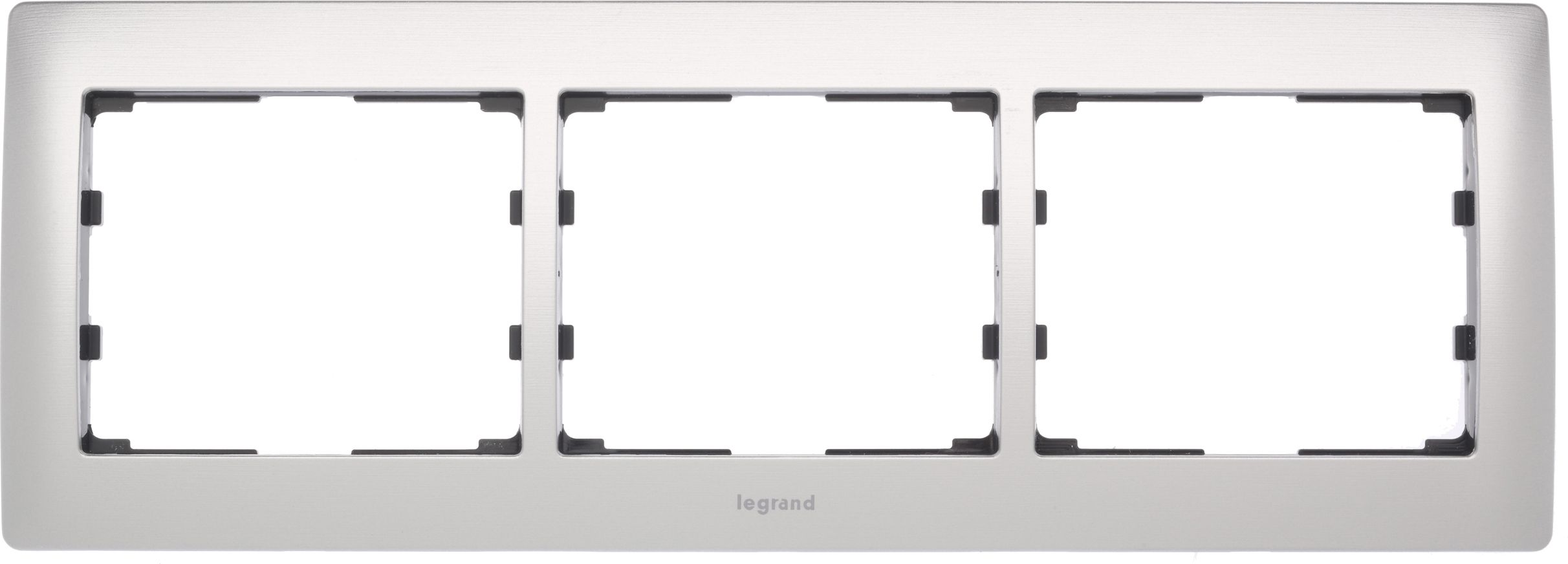 Legrand Ramka potrójna Sistena Life pozioma aluminium (771953)