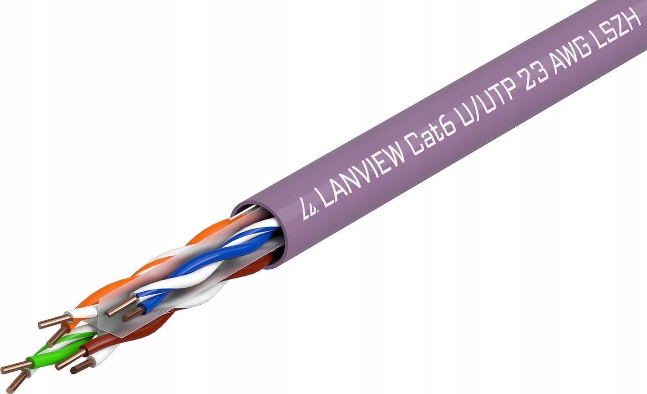 Lanview Cat6 U-UTP Network Cable