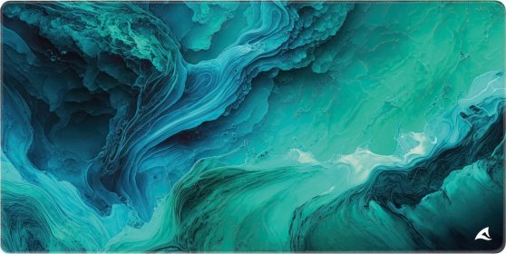 Sharkoon SKILLER SGP40 D10, gaming mouse pad (turquoise/blue)