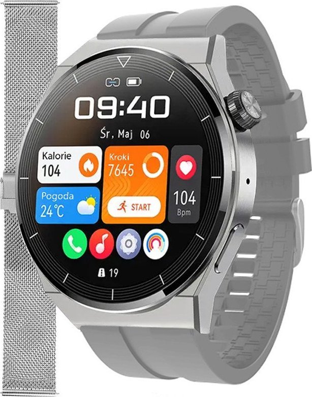 Smartwatch Enter SAT.111.5312.1411-SET Szary