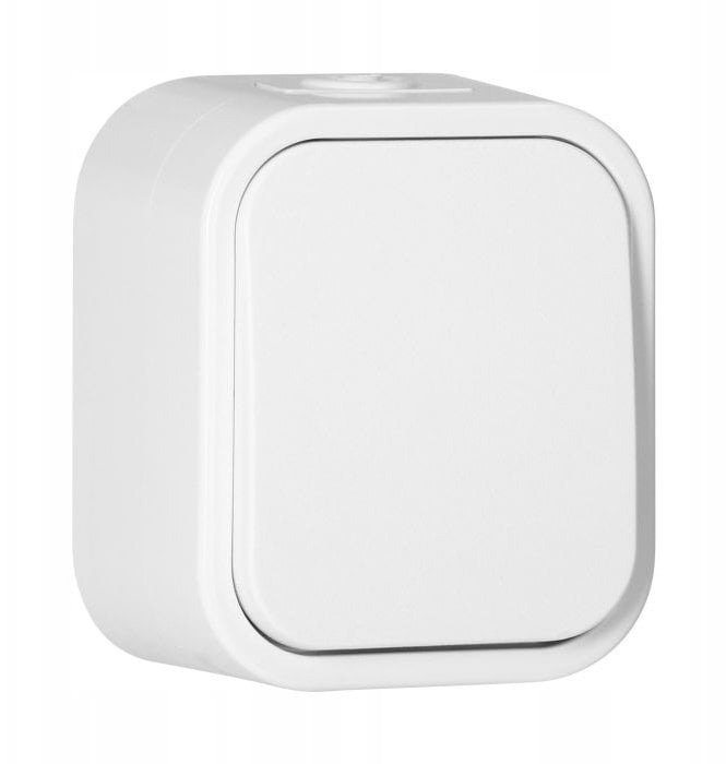 Łącznik n/t schodowy B2, 10A, 250V, IP54, WNT-5B2, biały,OR-OE-7802/W