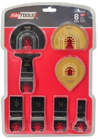 AWTOOLS MT ZESTAW BRZESZCZOTÓW 8szt. DO URZĄDZENIA WIELOFUNKCYJNEGO