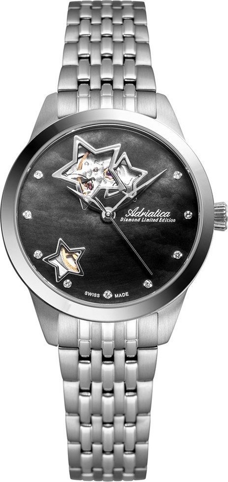 Zegarek Adriatica Zegarek damski Adriatica A3333.514MA srebrny