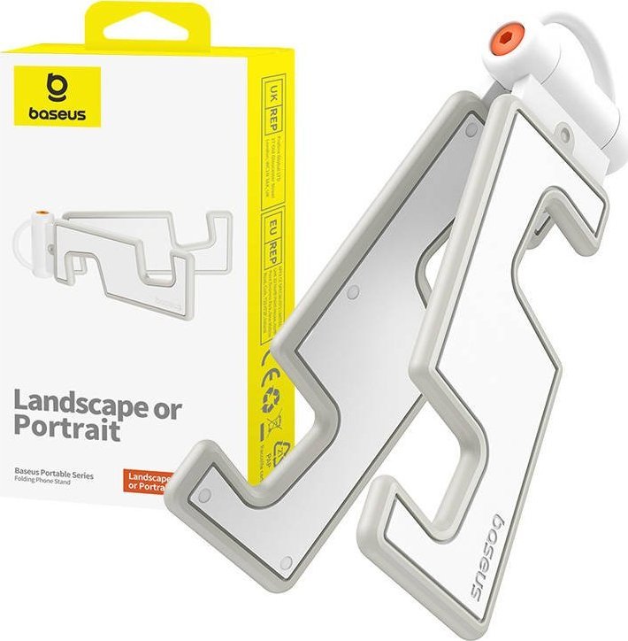 Baseus składany Uchwyt na telefon Baseus (biały)