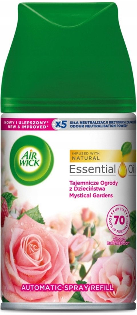 Air Wick Freshmatic Wkład do odświeżacza powietrza piwonia z nutą jaśminu 250ml