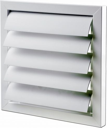 Vents Żaluzja zewnętrzna grawitacyjna do wentylatora szara 550 x 550mm (GRM550X550)