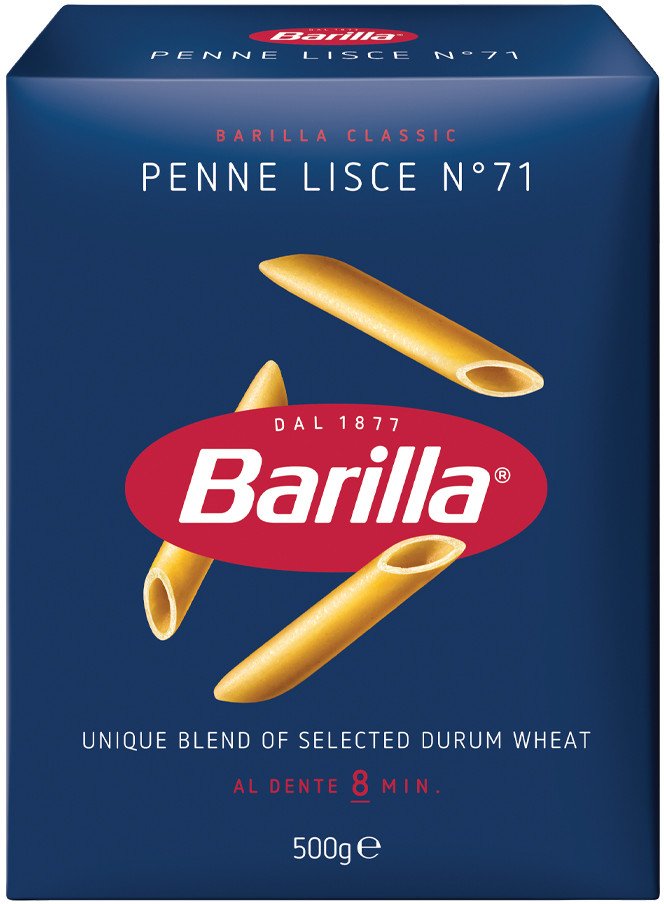 Makaron Penne Lisce n71 500g - Barilla
