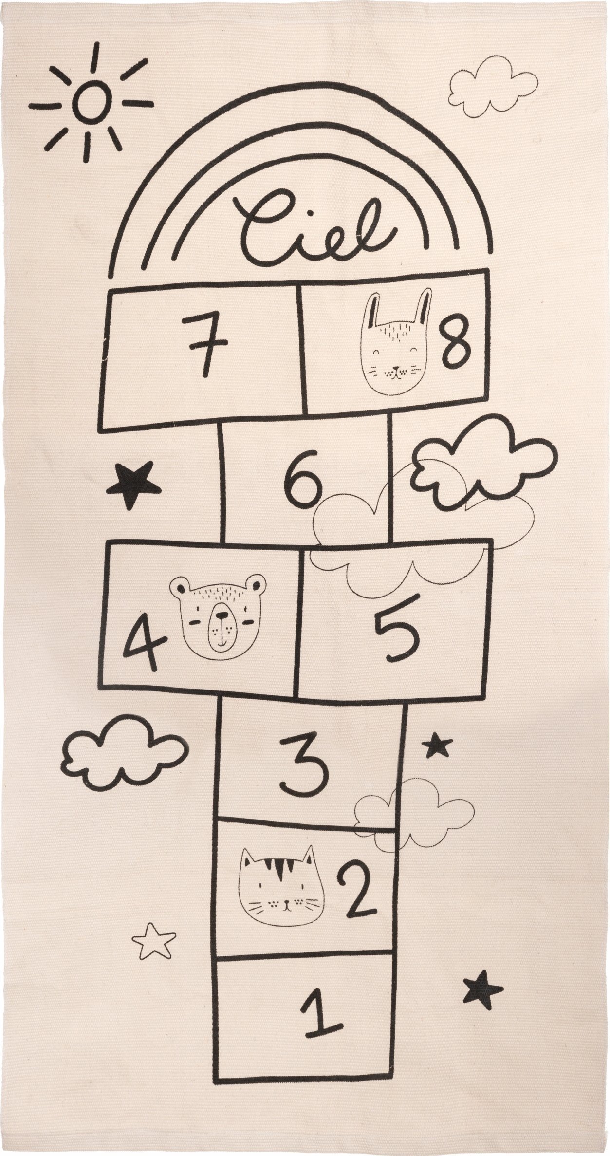 Atmosphera Mata dla dzieci Gra w Klasy, 80 x 150 cm