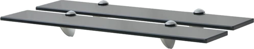 vidaXL Półka pod lustro 60cm czarny (3051529)