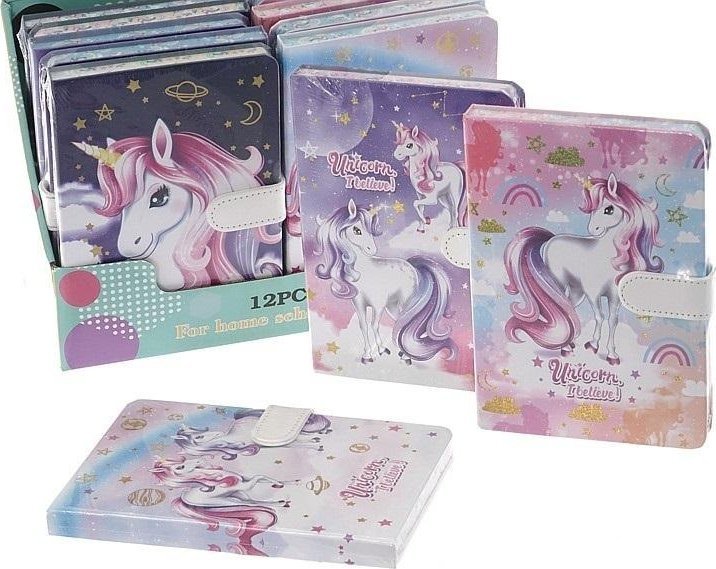 Notes jednorożce (12szt)