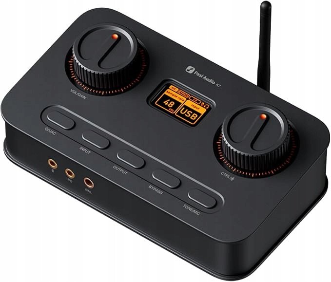 Fosi Audio K7 DAC Wzmacniacz słuchawkowy stacjonarny konwerter audio USB C