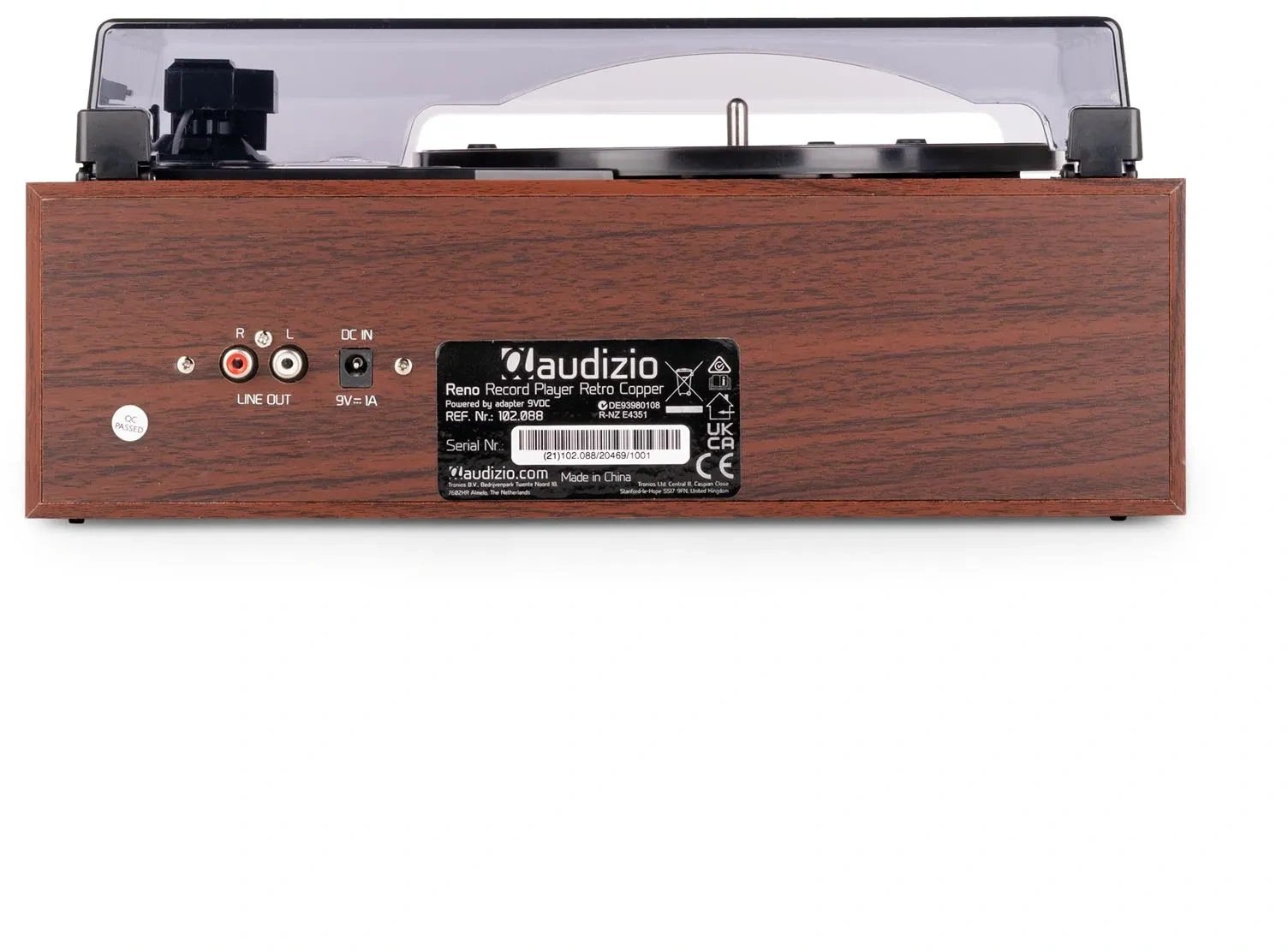 Gramofon Reno Retro Miedź one size