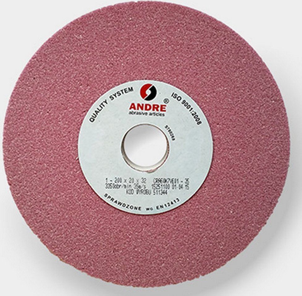 Ściernica płaska, typ 1 - 200MM x 20MM x 32MM CRA 60K - ANDRE (511344)