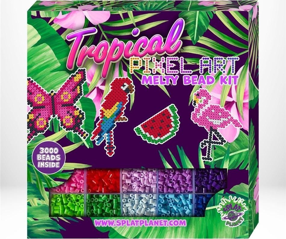 Zestaw koralików do prasowania Tropiki