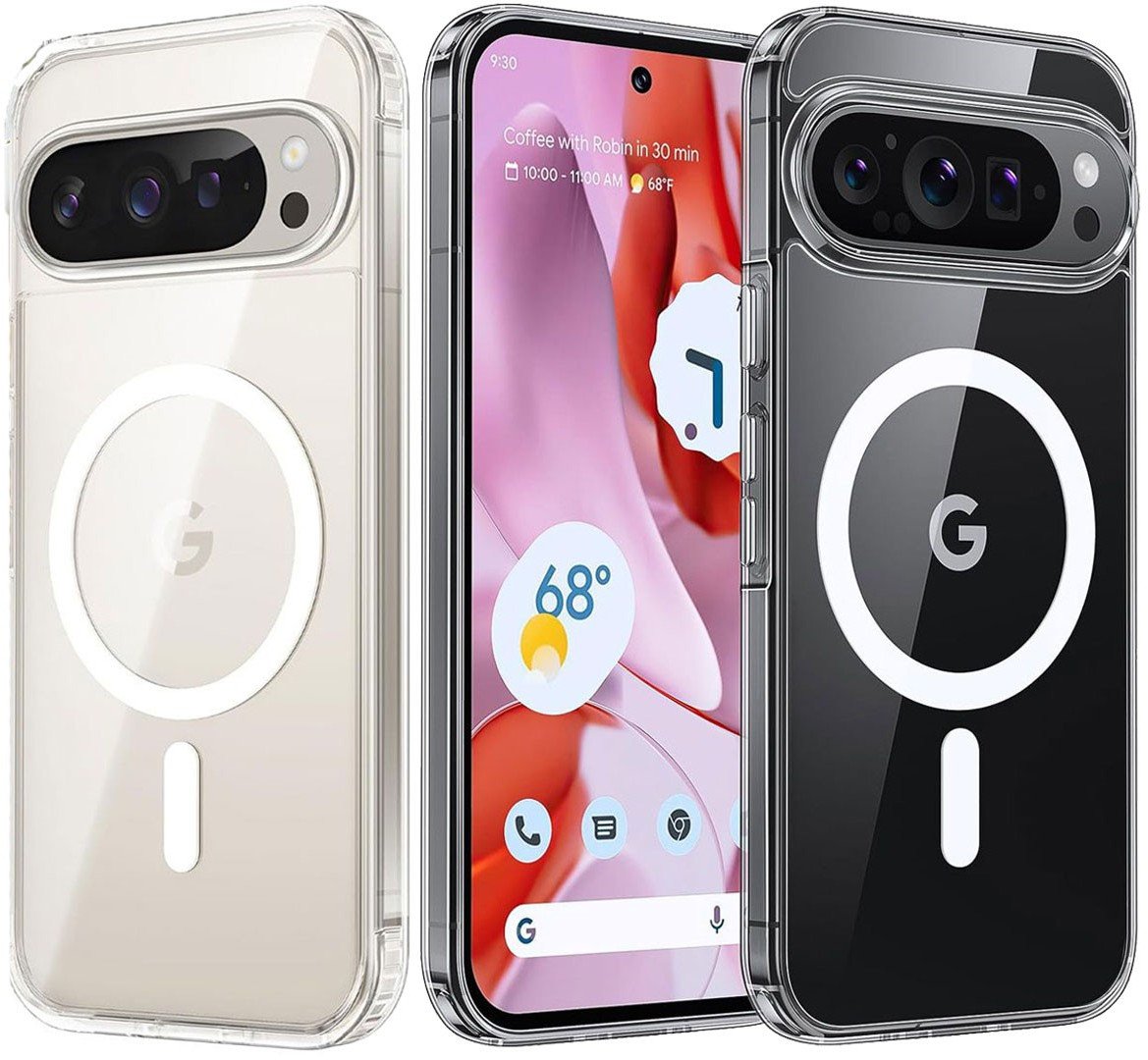 Etui Supero do Google Pixel 9 Pro XL do MagSafe, przeźroczyste
