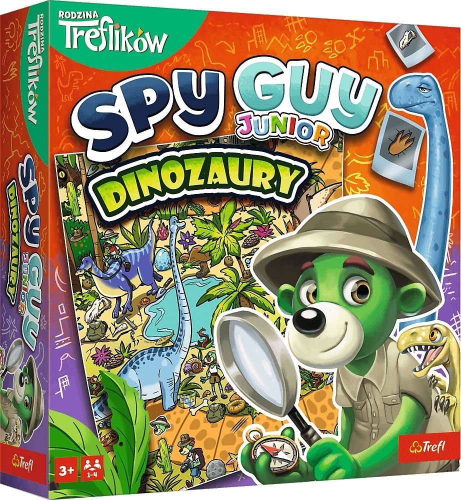 Trefl GRA SPY GUY JUNIOR DINOZAURY TREFL 02652 PUD6
