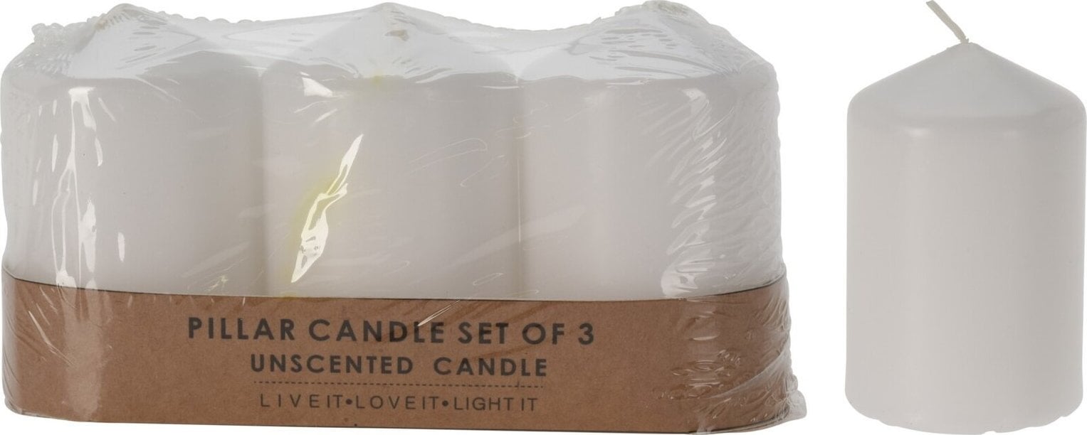 Home Styling Collection Zestaw trzech świec, 7 cm