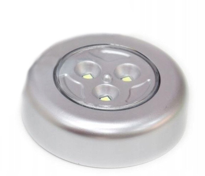 Lampka LED - oświetlenie samoprzylepna na przycisk