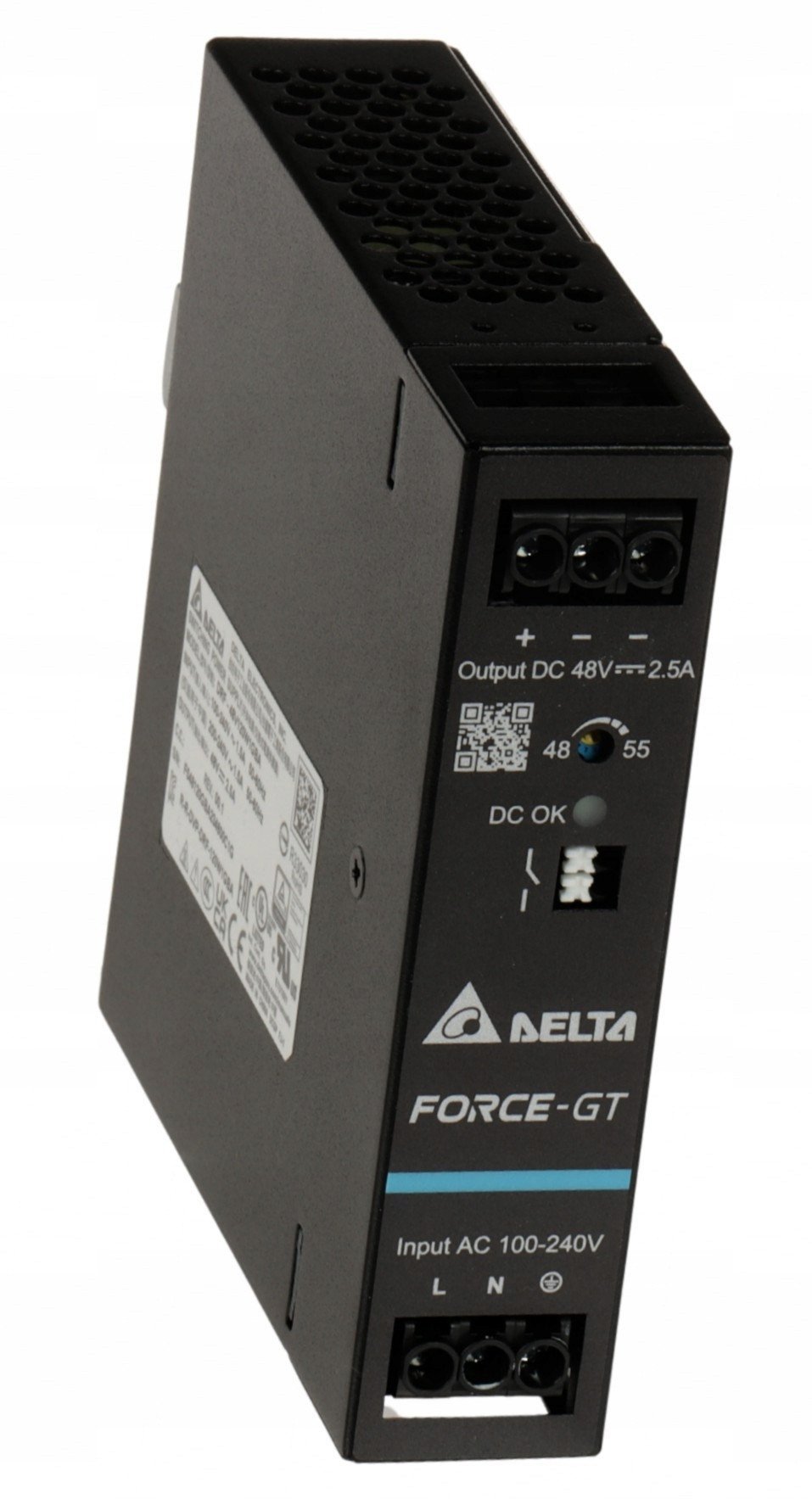 ZASILACZ IMPULSOWY DRF-48V120W1GBA FORCE-GT (1 FAZA) Delta Electronics