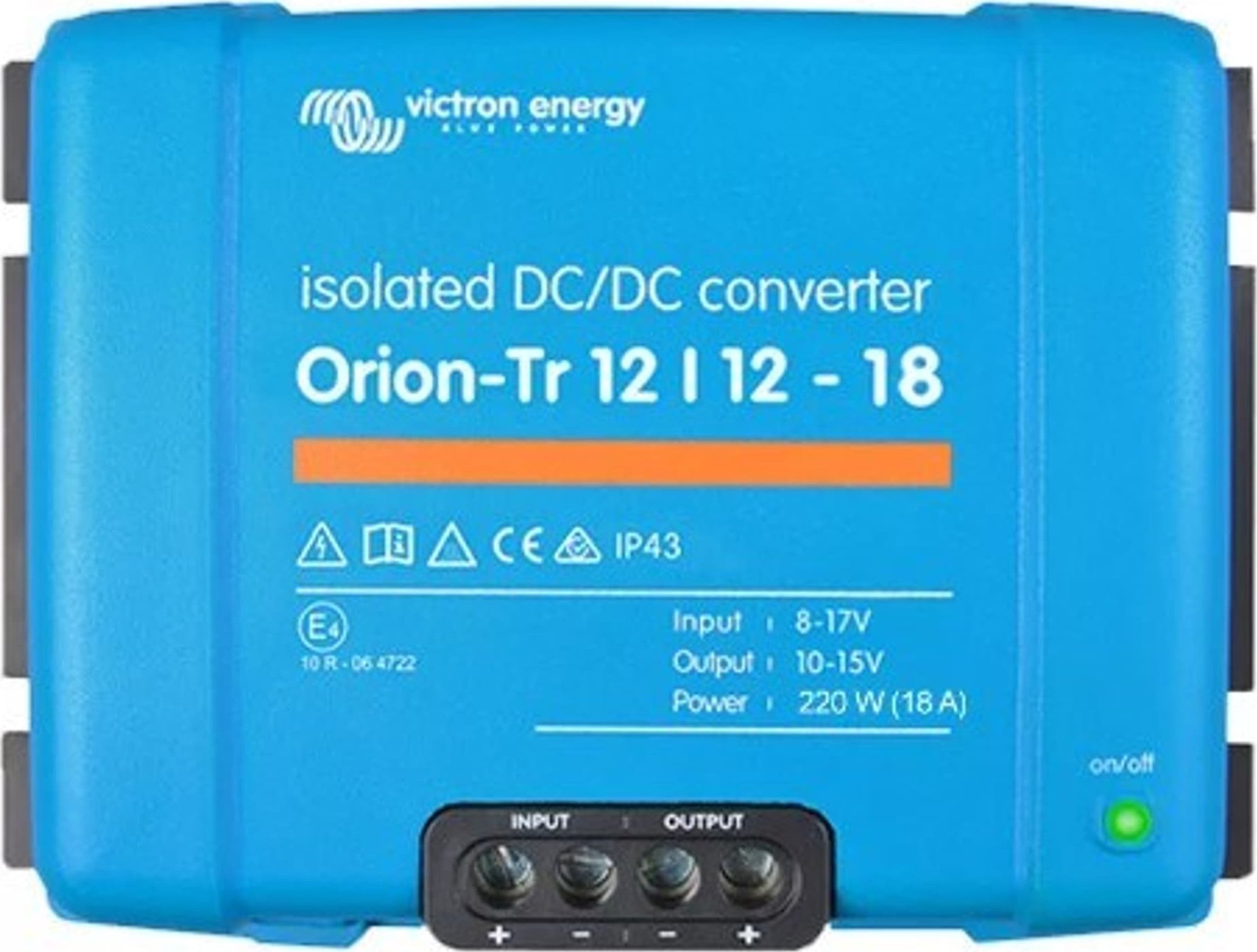Przetwornica Victron Energy Przetwornica samochodowa Victron Energy Orion-Tr 12/12-18A 220 W (ORI121222110)