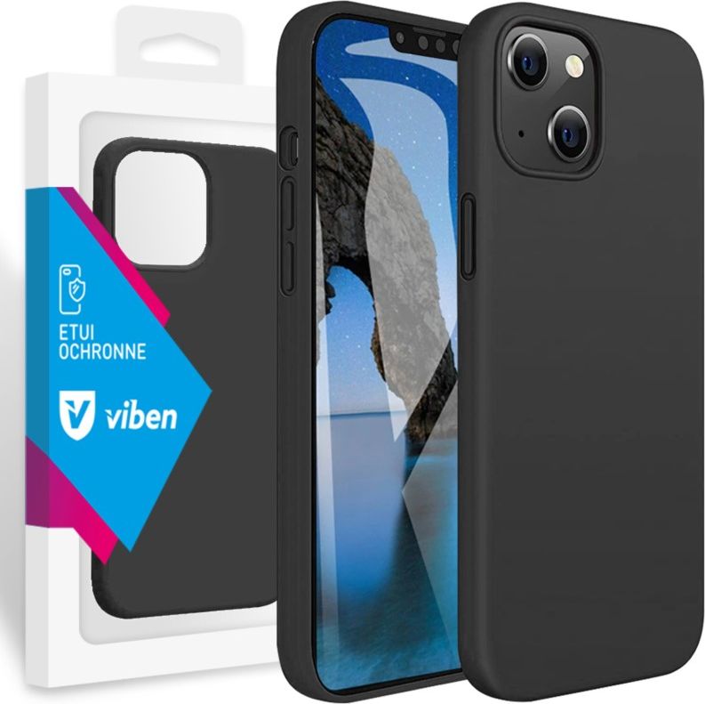 Viben VIBEN Etui Obudowa Liquid iPhone 13 - 6,1" : Kolor - czarny