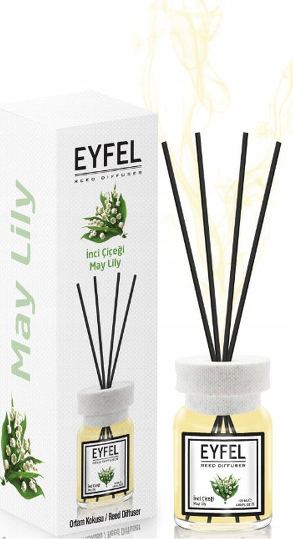 Eyfel Dyfuzor zapachowy z patyczkami Konwalia 120ml