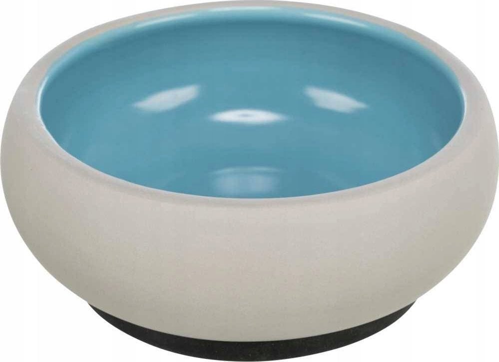 Trixie Miska, dla kota, ceramiczna, 0.6 l/o 14 cm, z gumową podstawą, różne kolory