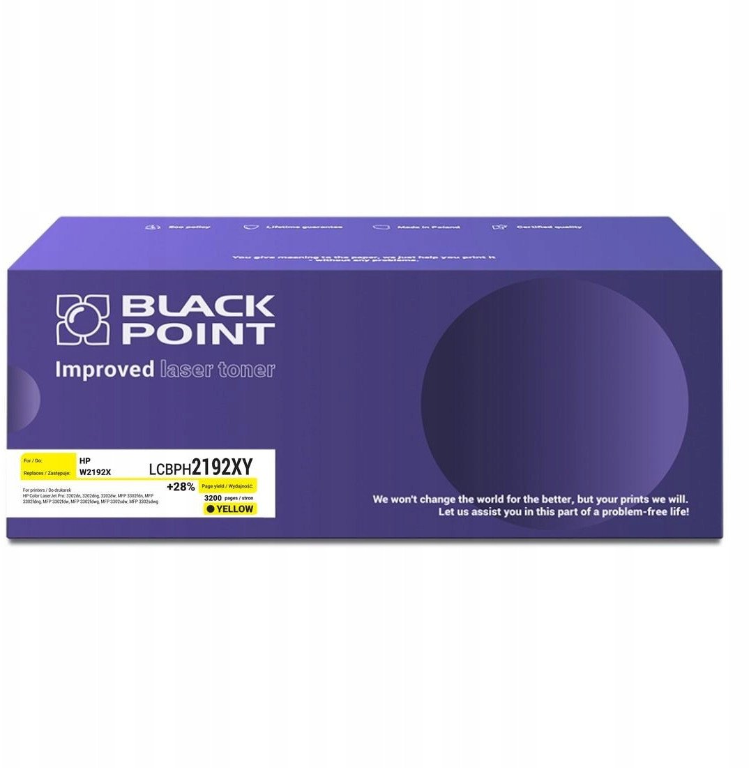 [LCBPH2192XY] Toner Black Point Color (HP W2192X)