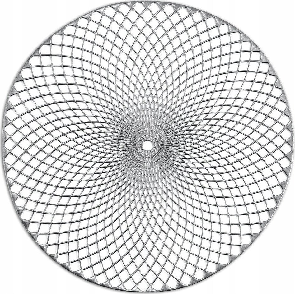 Zeller Podkładka pod talerz MANDALA, Ø 38 cm, kolor srebrny