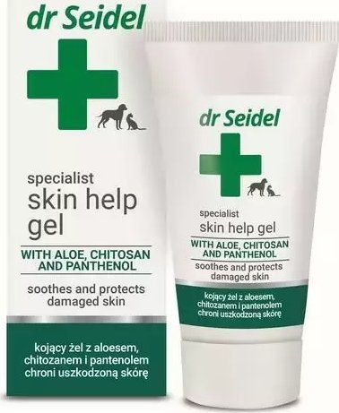 Dr Seidel Dr Seidel Skin Help Żel Kojący na Rany Pies Kot 30ml