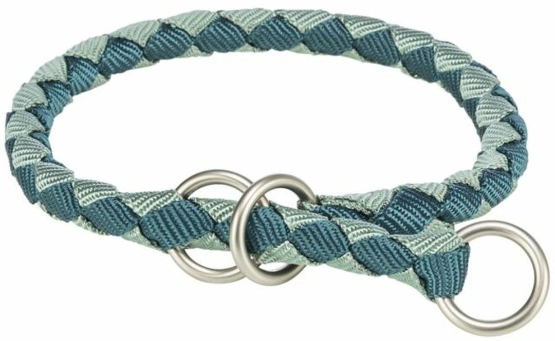 Obroża treningowa Trixie Cavo Niebieski Kolor Zielony M/L 43-51 cm