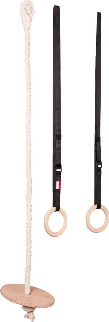 BenchK Akcesoria do ćwiczeń w kolorze naturalnego drewna (A204)