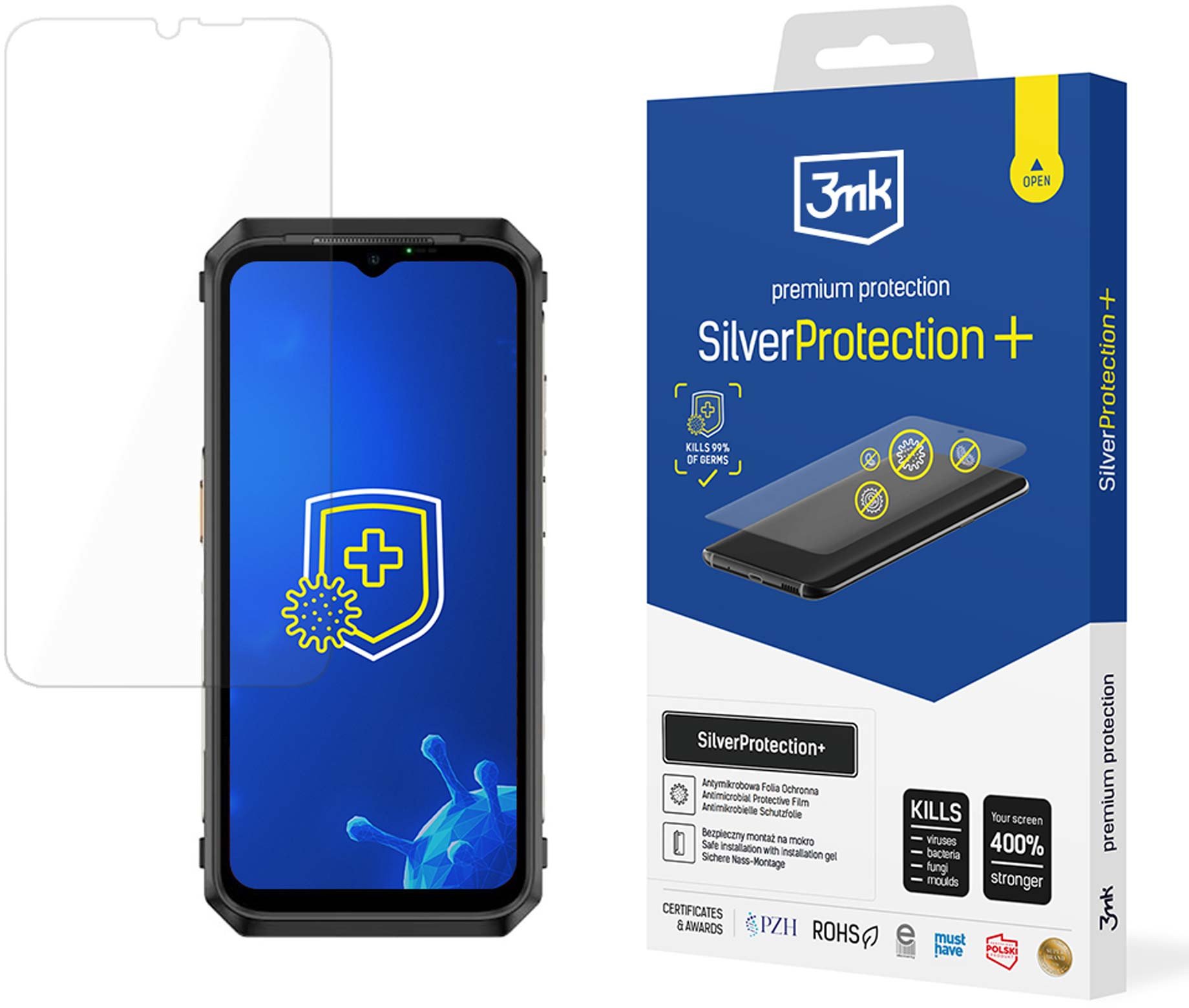 ULEFONE POWER ARMOR 19 - 3MK SILVERPROTECTION+