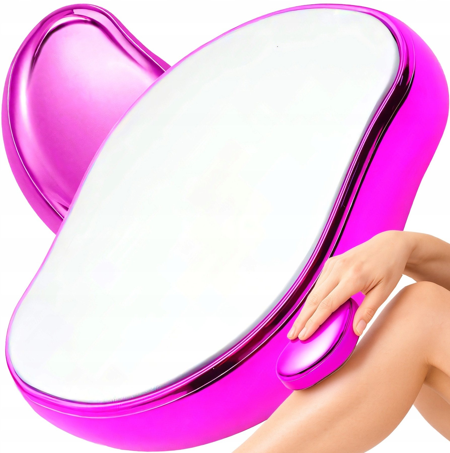 BEZBOLESNY DEPILATOR DAMSKI DEPILACJA RĄK NÓG WŁOSÓW ZŁUSZCZAJĄCA RÓŻOWY