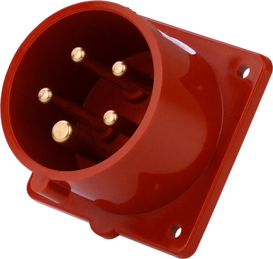 Mennekes Wtyczka odbiornikowa 32A/5p 6h IP44 gniazdo odbiornikowe tablicowa 1409 MENNEKES 0395