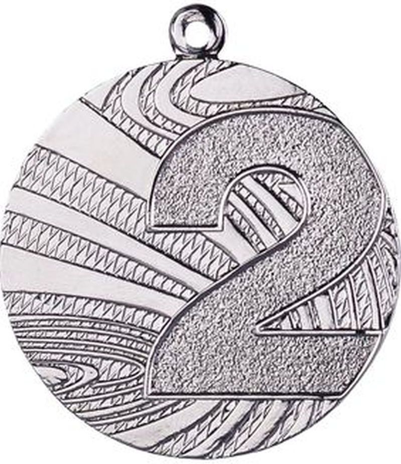 Victoria Sport Medal srebrny stalowy drugie miejsce