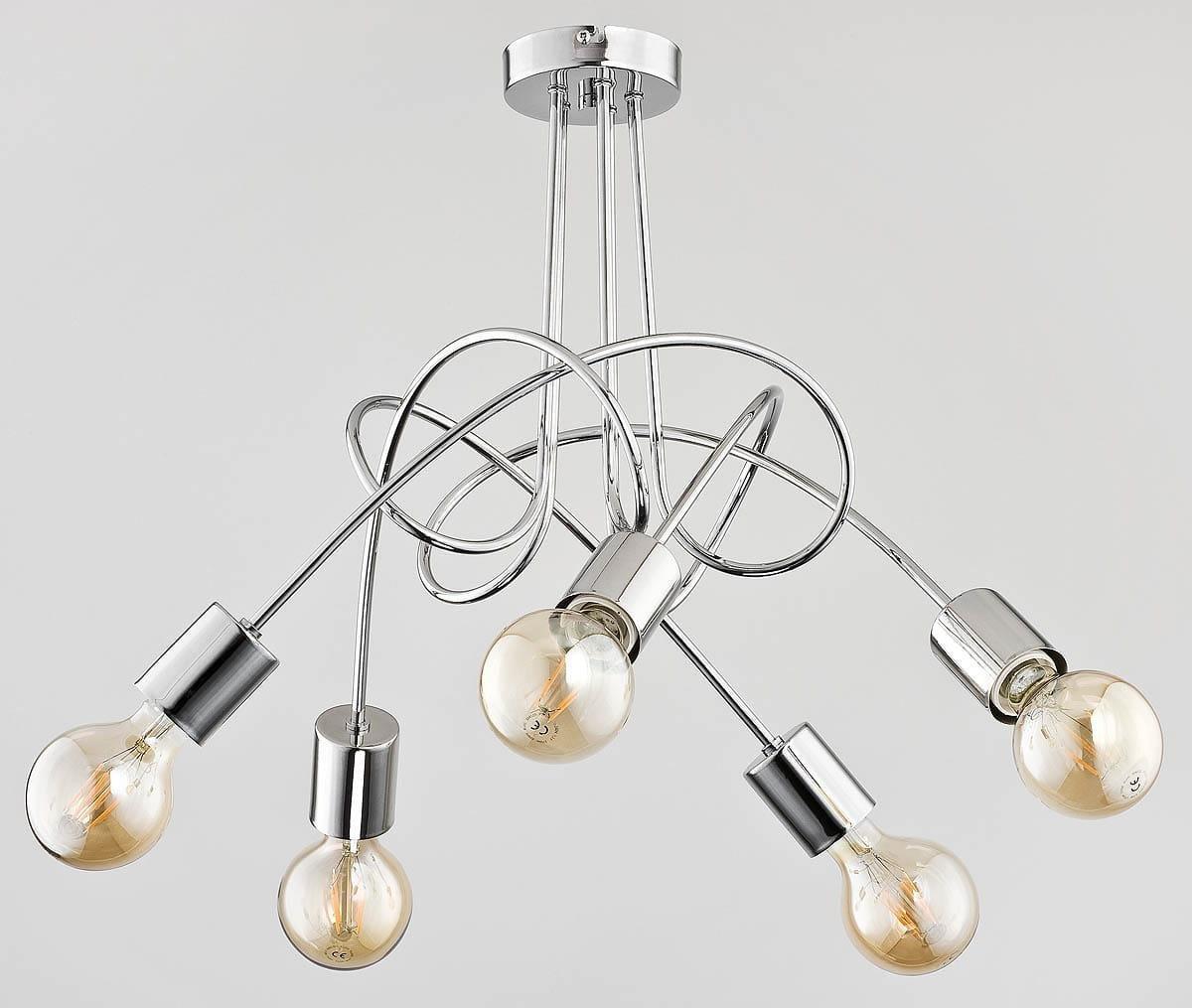 Lampa wisząca Alfa Tango lampa wisząca 5-punktowa chrom 24465 Alfa