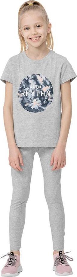4f Legginsy 4F HJL22-JLEG004 27M HJL22-JLEG004 27M szary 158 cm