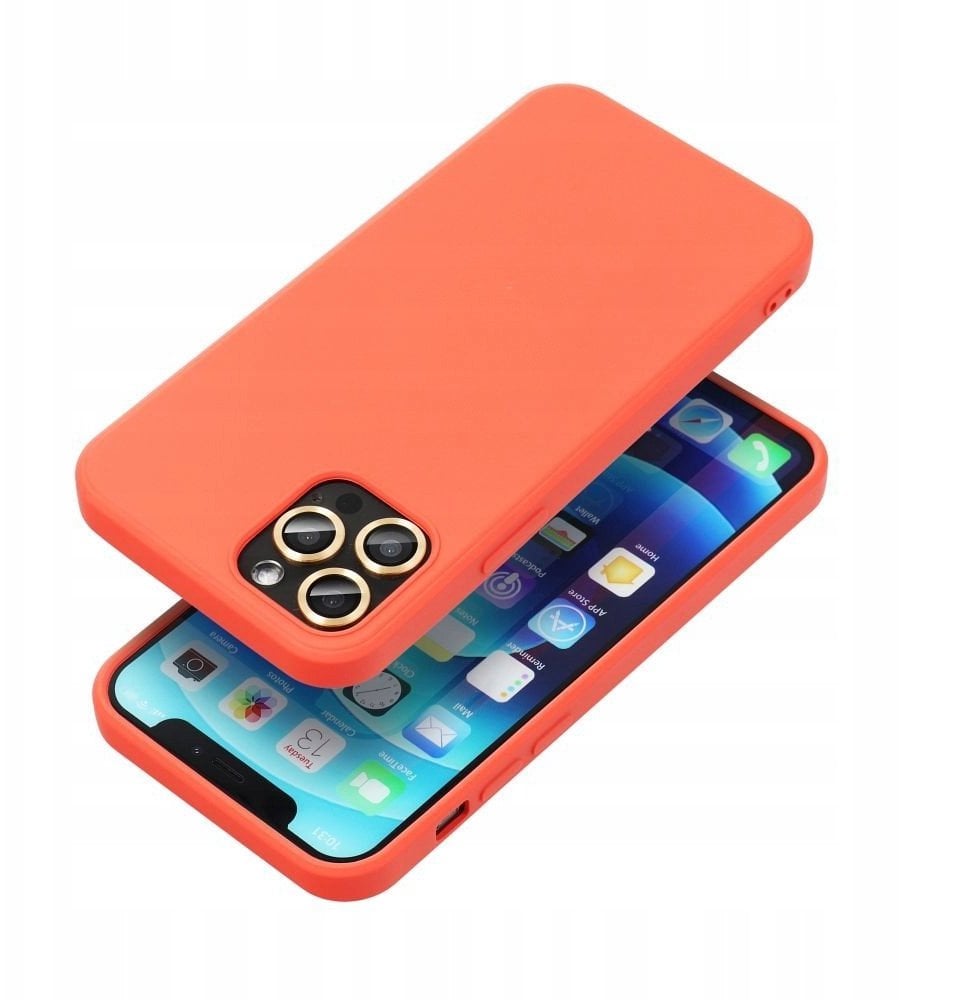 Futerał SILICONE do XIAOMI Redmi Note 14 Pro 5G / 14 Pro Plus 5G brzoskwiniowy