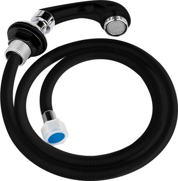 Activeshop SŁUCHAWKA PRYSZNICOWA DO MYJNI FRYZJERSKIEJ CZARNA