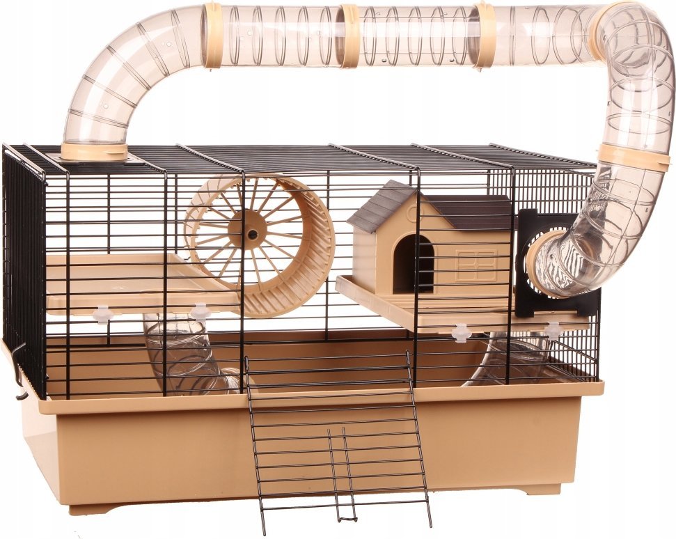 KLATKA dla Chomika Gryzonia Myszki LUNAPARK tunel