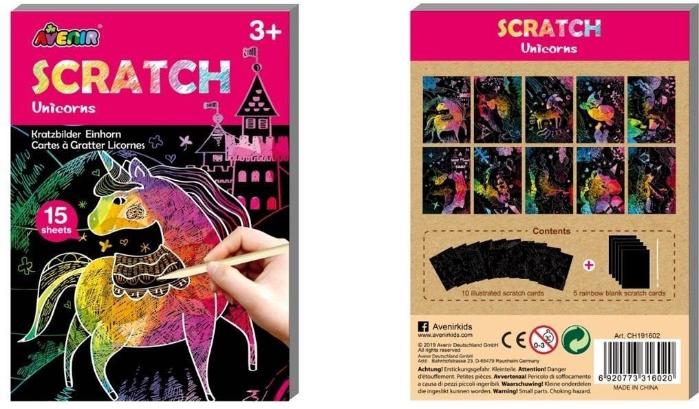 Mini wydrapywanki Jednorożce