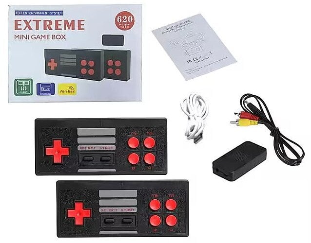 RoGer EMX-40 Extreme Mini Game Box 620-in-1 Retro Video Game Console