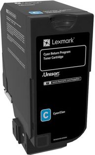 Toner Lexmark 74C20C0 Cyan Oryginał (74C20C0)