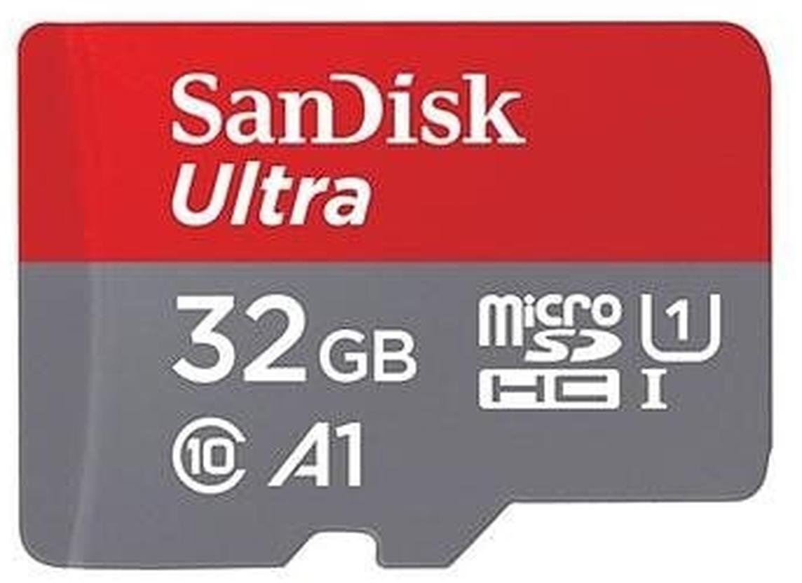 Sandisk memory card microSDHC 32GB Ultra 120MB/s A1 + adapter
