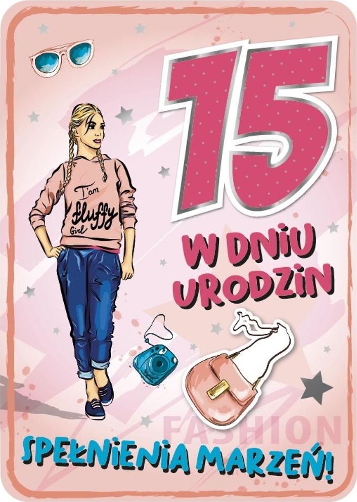 Armin Style Karnet Urodziny 15 GM-754