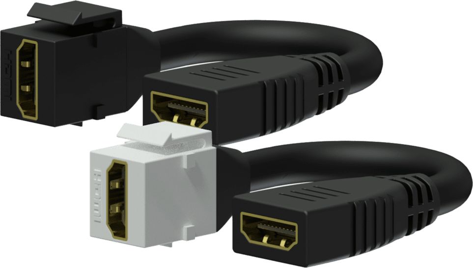 Adapter AV Procab HDMI - HDMI biały (VCK450/W)