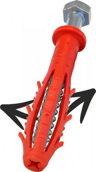 UN KOÅEK RAMOWY WSZECHSTRONNY KAXDN 10*80MM NYLON